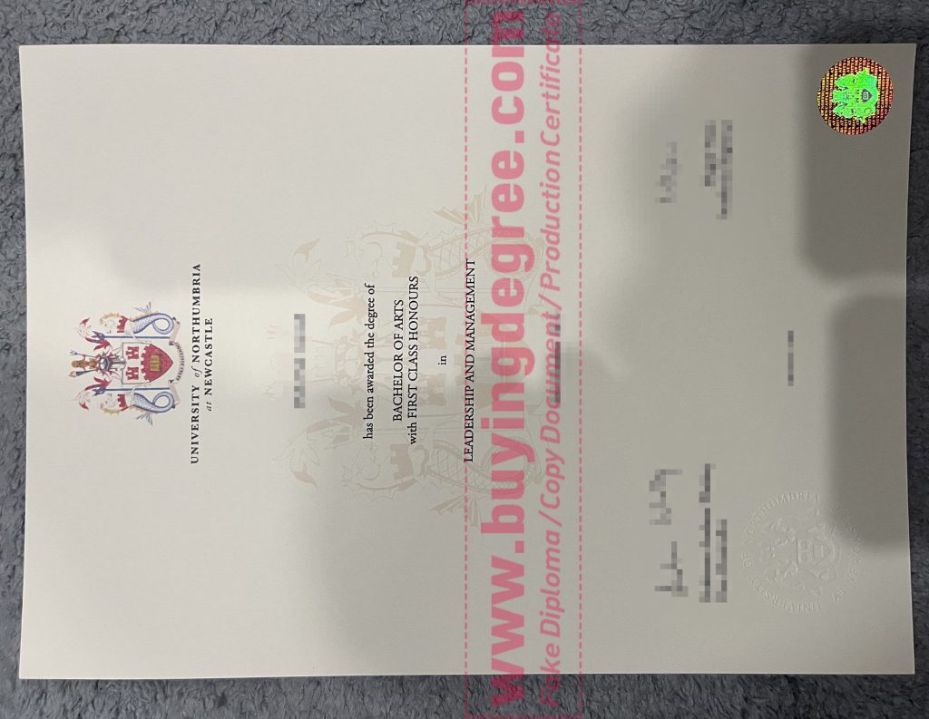 buy a Northumbria University degree