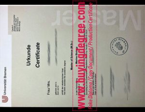 Get a Fake University of Bremen Diploma