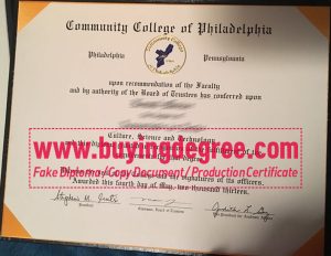Buying a fake Philadelphia Community College diploma easily