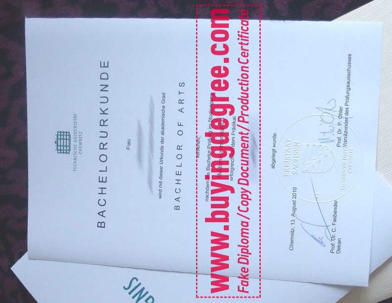 buy a Technische Universität Chemnitz fake diploma