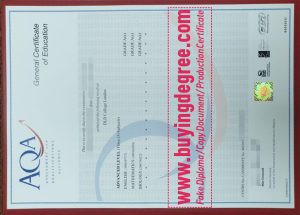 buy AQA GCE fake certificate online