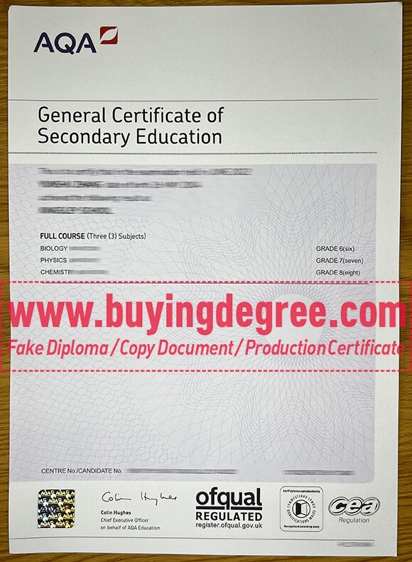 Tips to get a fake AQA certificate