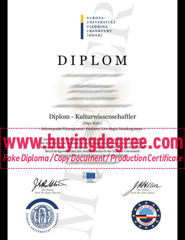 Get a European University Viadrina Fake Diploma Ways to Get a European University Viadrina Fake Diploma