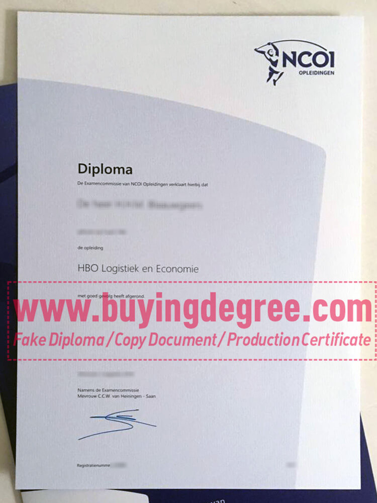Buy Fake HBO Diploma from NCOI for Better life