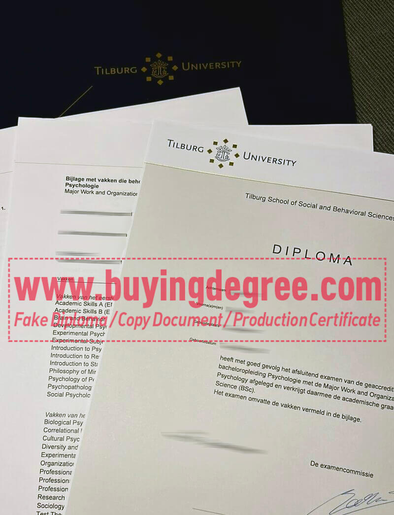 Top Reasons to Buy a Tilburg University Fake Degree