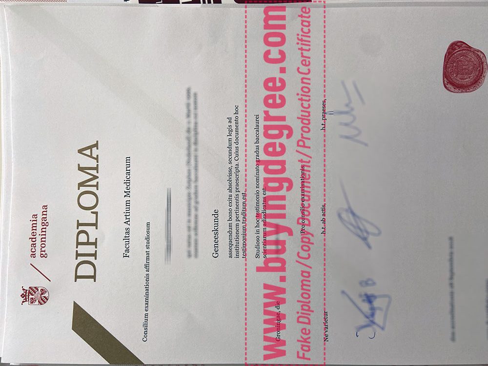 buy a fake University of Groningen diploma in Netherlands