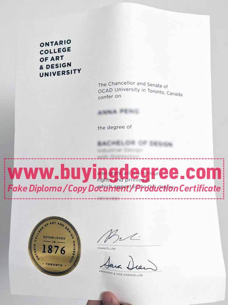 Ho to buy a fake NSCAD University degree in Canada?