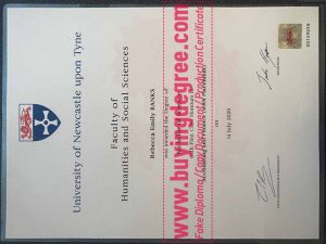 fake Newcastle University(UK) diploma