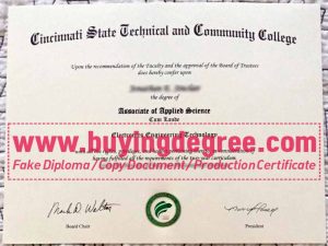 What does it take to earn a fake Cincinnati State diploma?