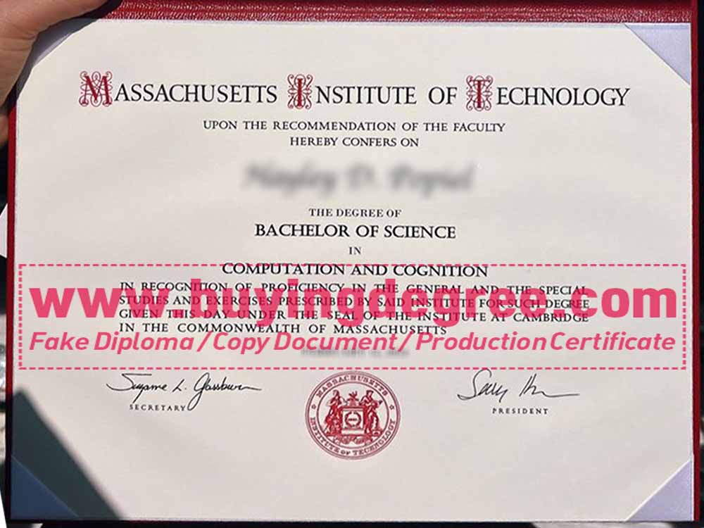 How to get a fake Massachusetts Institute of Technology degree