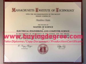 fake Massachusetts Institute of Technology (MIT) diploma