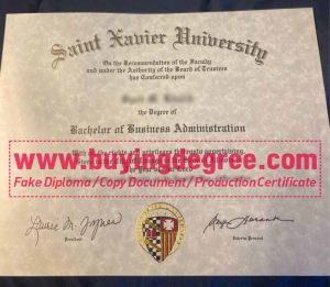 buy a fake Saint Xavier University diploma