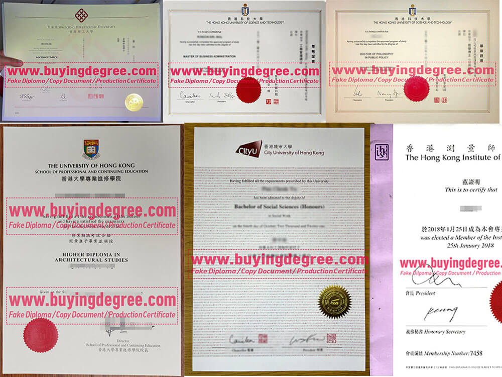 How to get a fake diploma in Hong Kong?