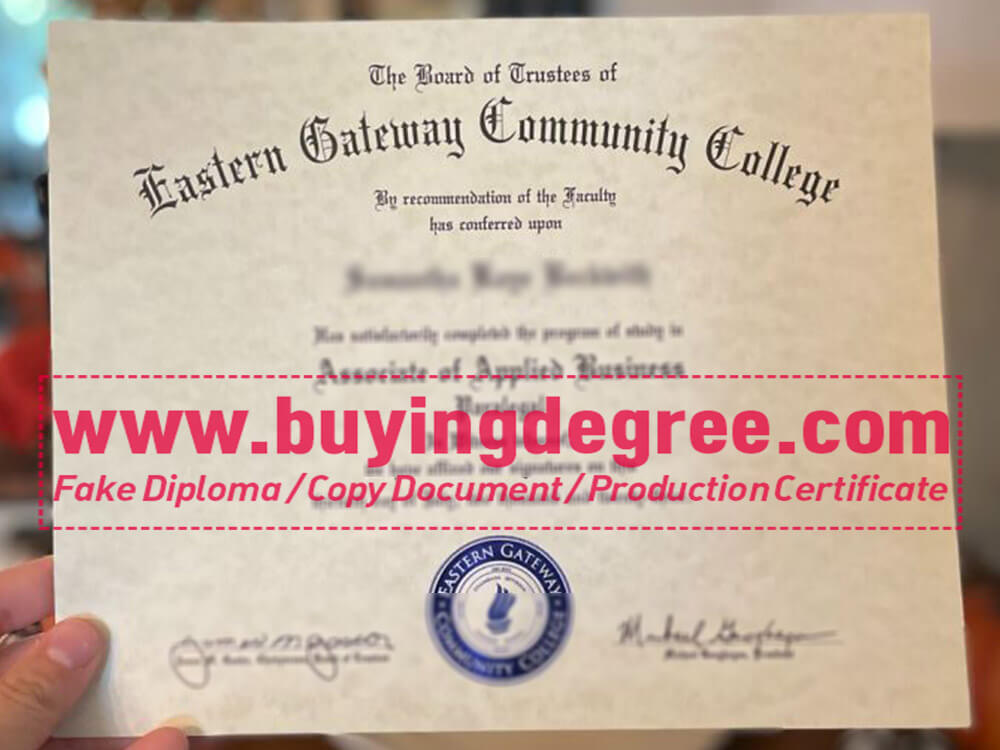 Earn an Eastern Gateway Community College certificate in US