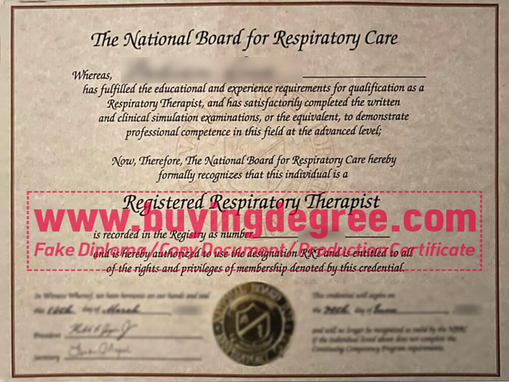 Quickly get a fake NBRC certificate