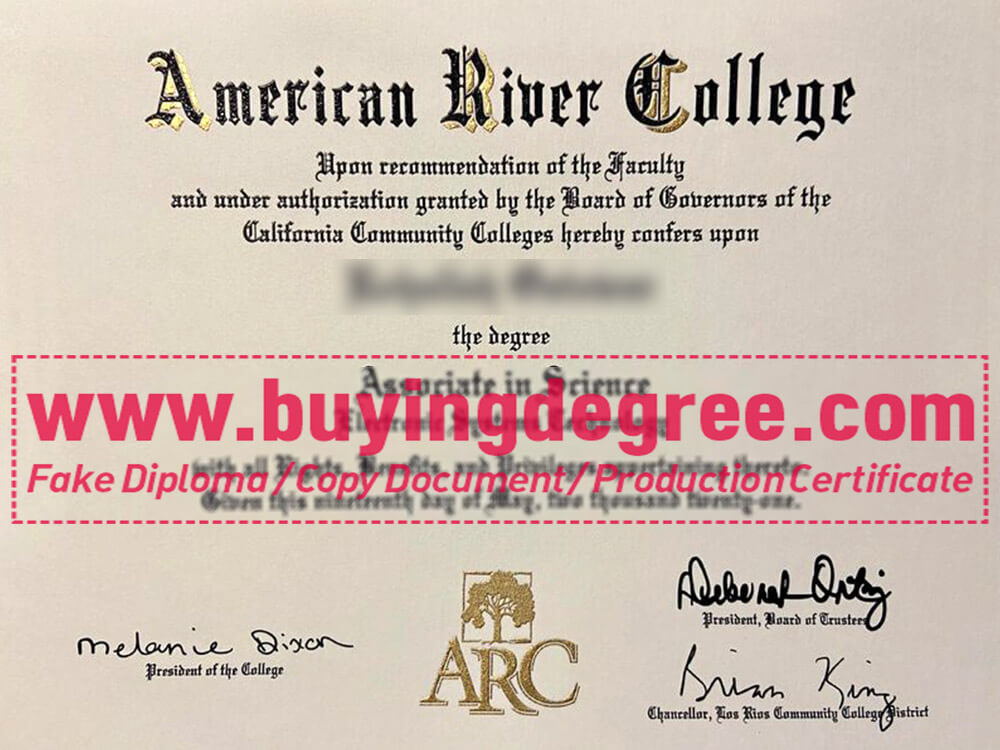 How to get a fake ARC degree in USA