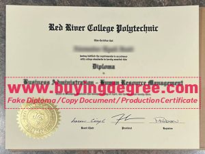 Earn a fake red river college polytechnic diploma in Canada