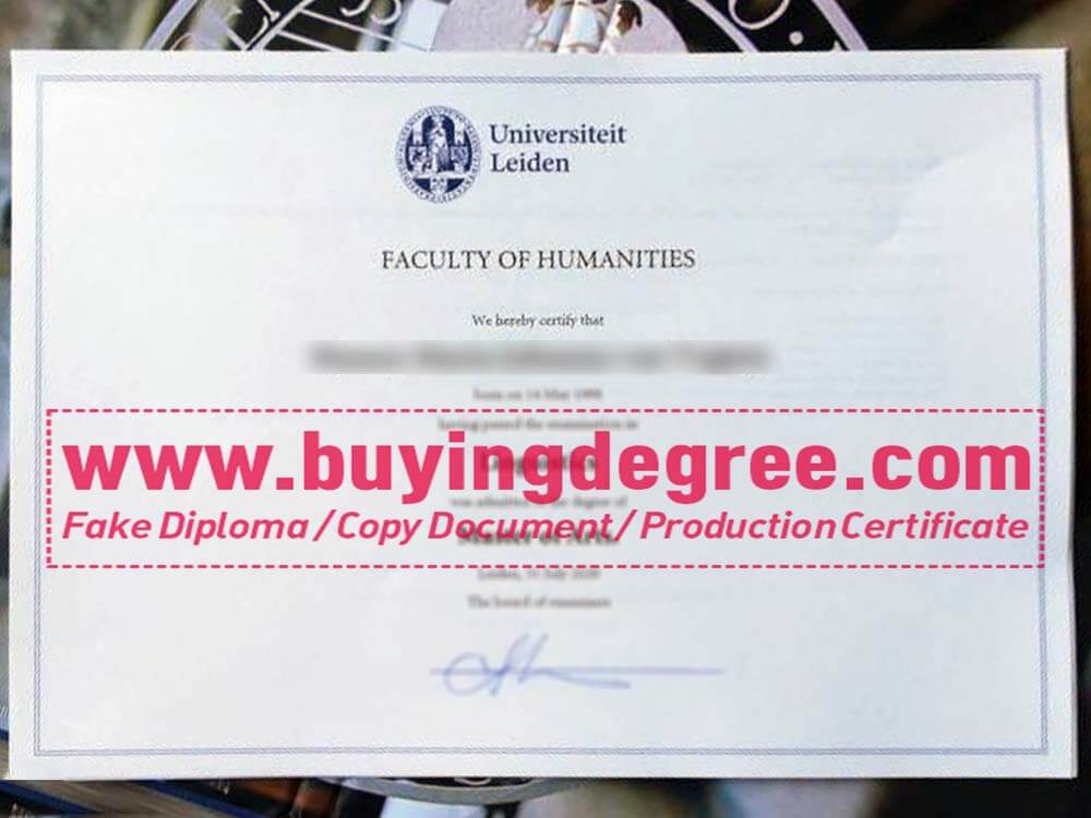 How to buy a fake Universiteit Leiden degree certificate