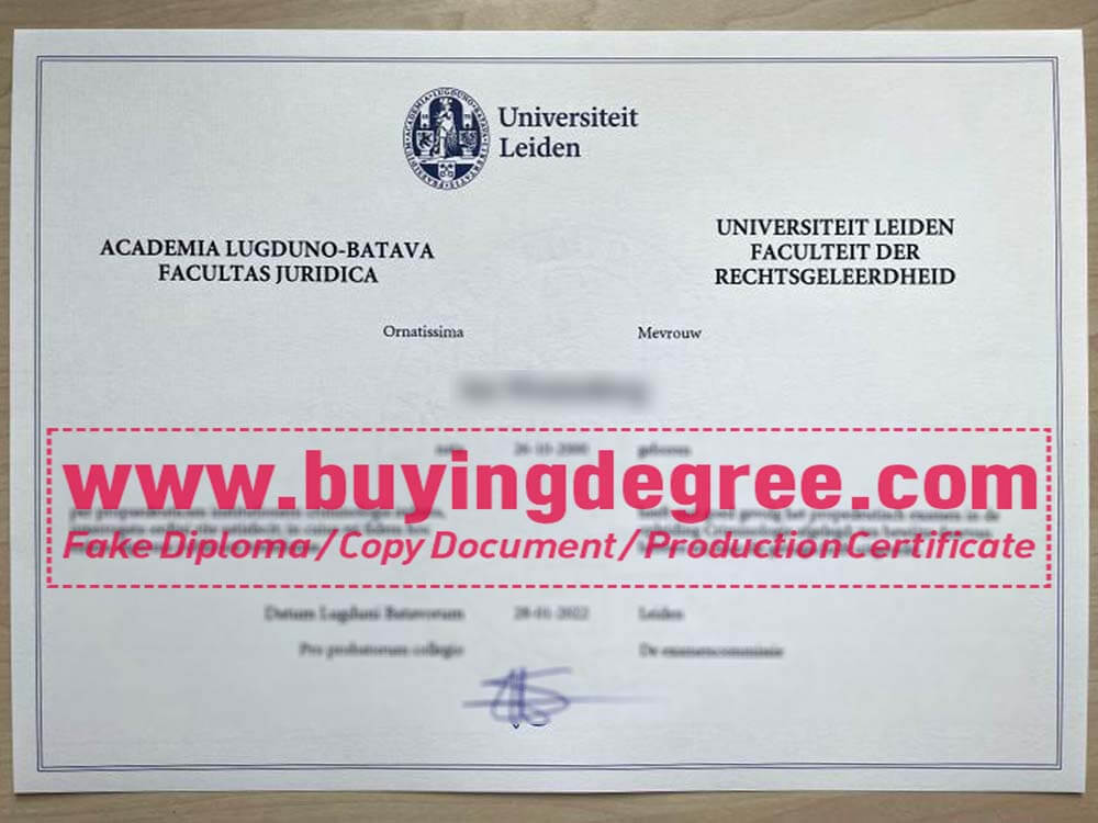 Is it difficult to get a Universiteit Leiden diploma in Netherlands?