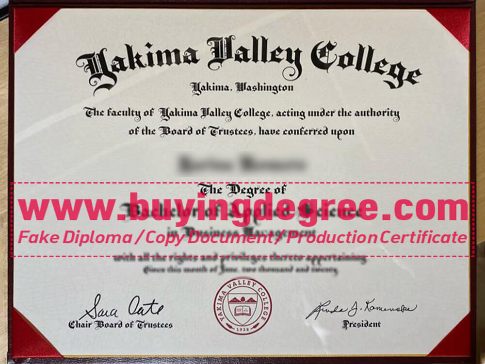 How to buy a Yakima Valley College diploma at a low price?