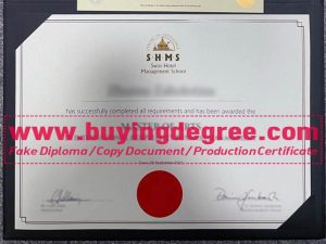 fake Swiss Hotel Management School diploma online