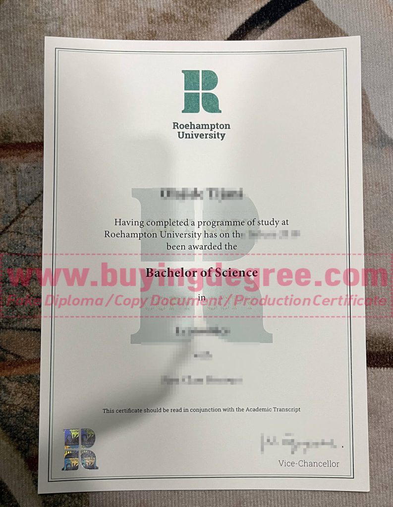 University of Roehampton Diploma