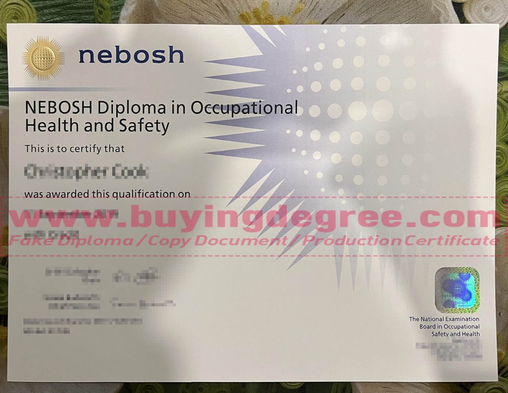 How to get a NEBOSH Diploma in Occupational Health and Safety NEBOSH Diploma in Occupational Health and Safety