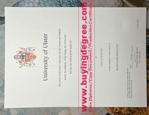 buy fake University of Ulster diploma