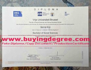 fake Vrije Universiteit Brussel