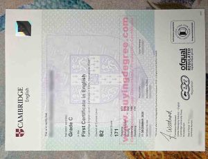 B2 First Certificate
