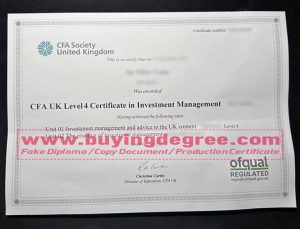 CFA Level 4 IMC