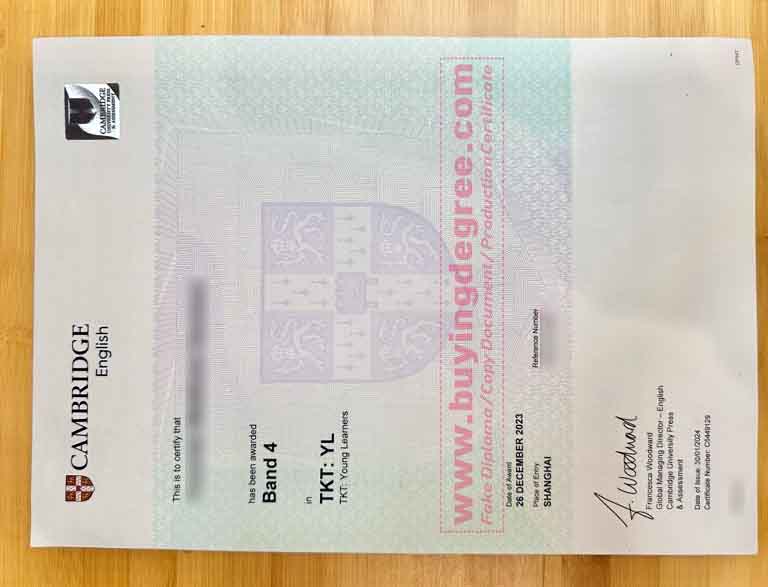Cambridge TKT Certificate 2023