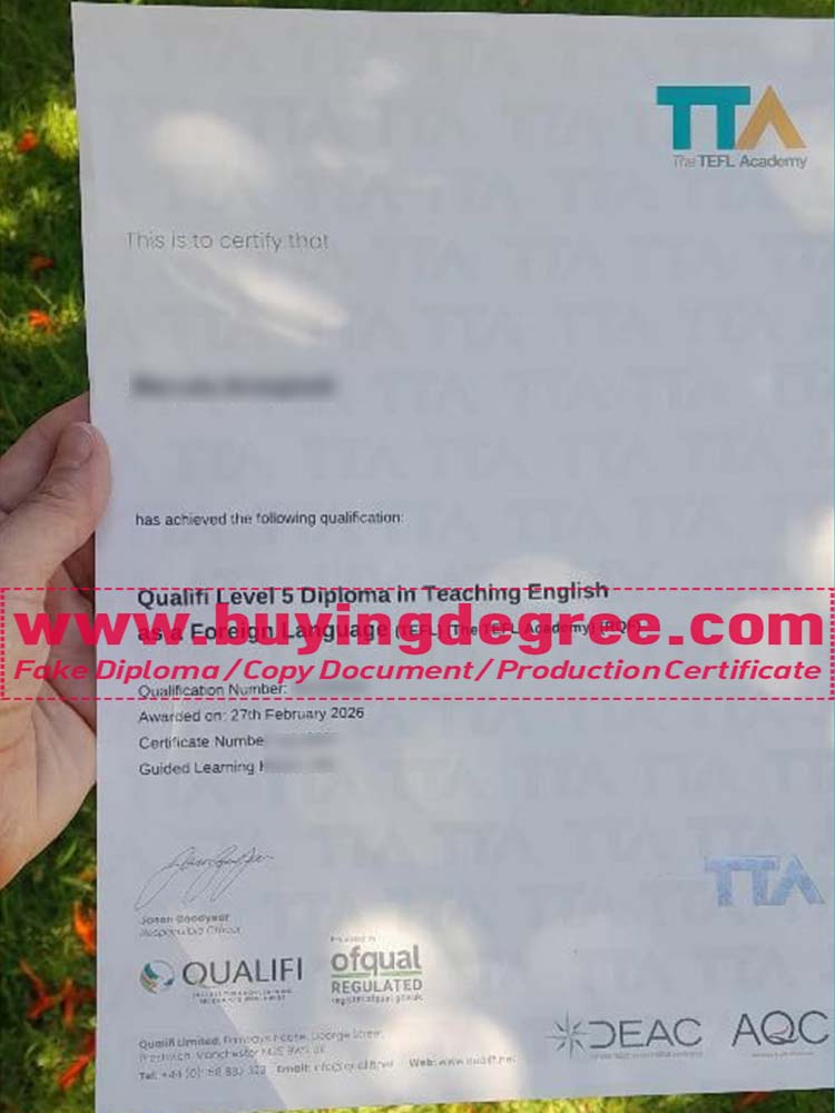Buy a Level 5 TEFL Diploma Level 5 TEFL Diploma